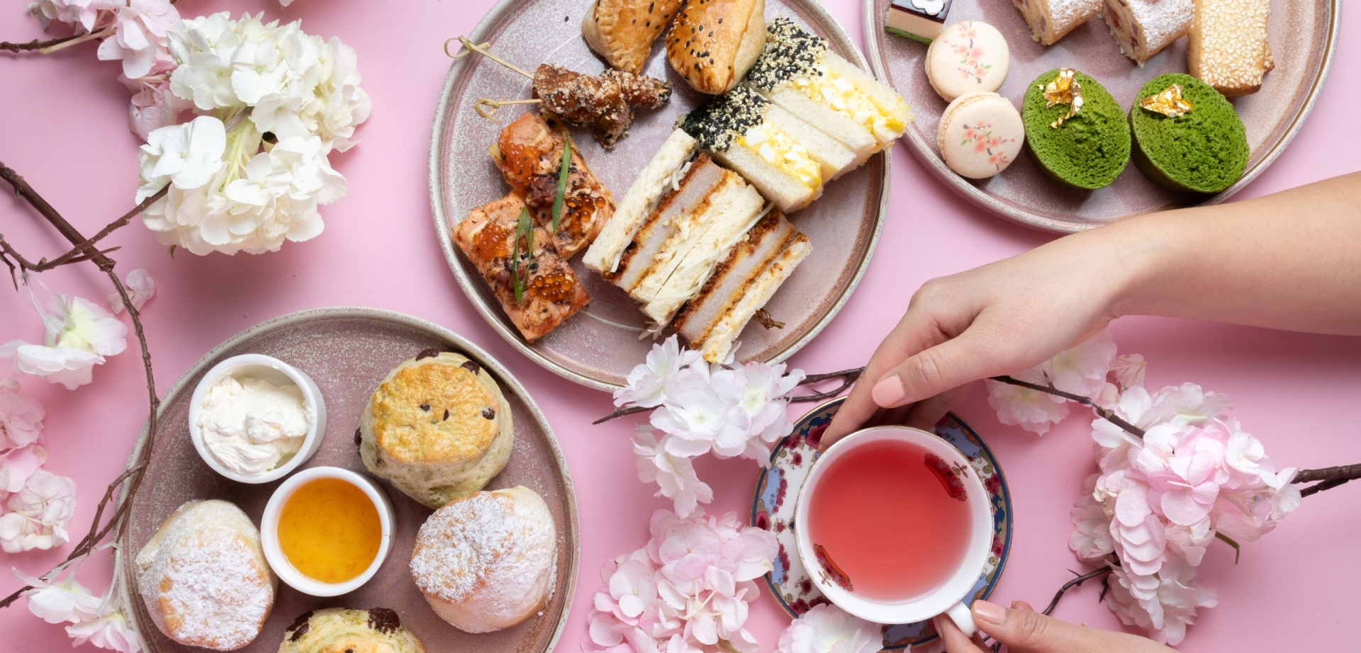 Cherry Blossom Afternoon Tea - Fairmont Hotel Vancouver